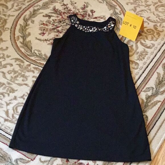 Ladies B MOSS tank type dress in black size medium - Picture 2 of 8